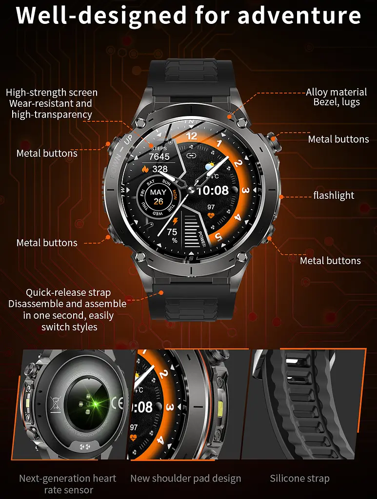 Часы Smart Agent X с GPS и компасом - фото 17