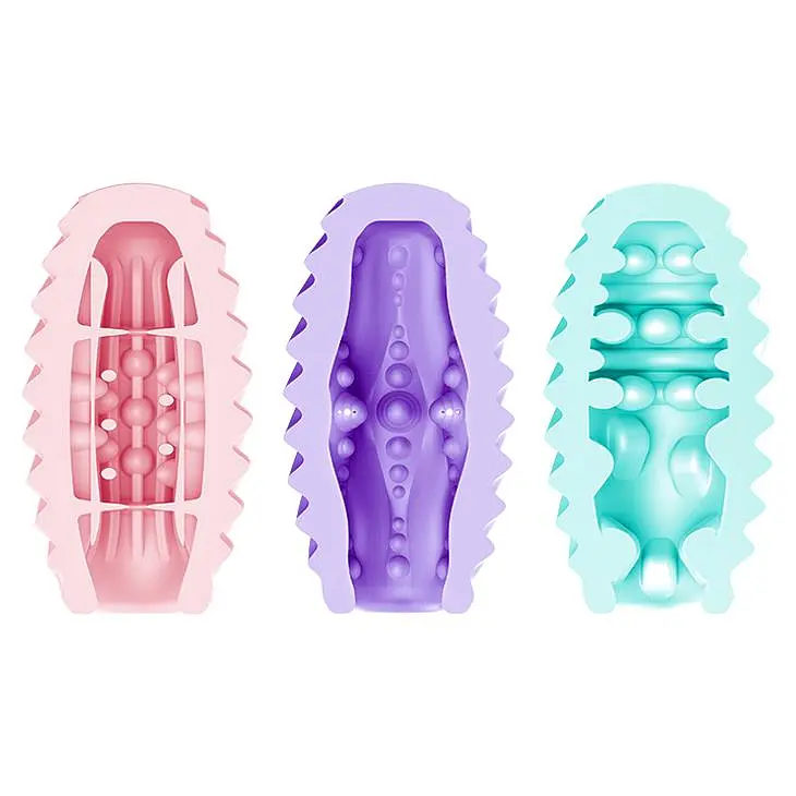 Набір мастурбаторів Pretty Love Double Sided Egg 15 шт. мульти - фото 2