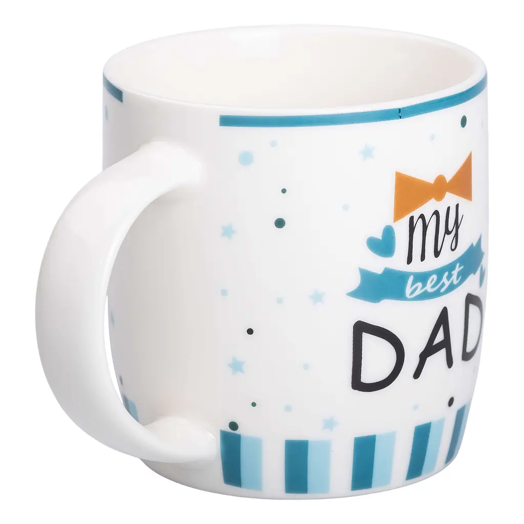 Чашка керамічна Liling Rongxiang Ceramic my best dad RX-N240278MD 450 мл - фото 2