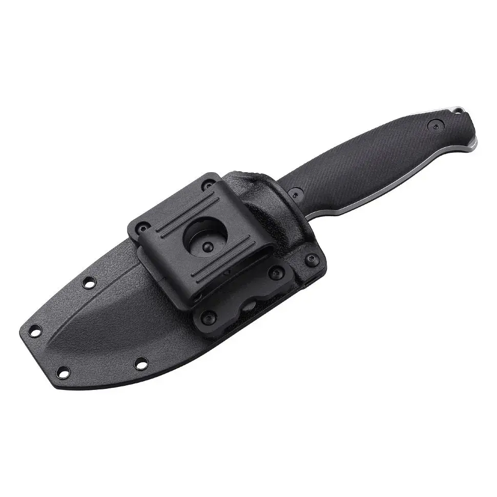 Ніж фіксований мисливський Ruike Jager F118-B, (11 см) 14C28N / G10 чорний - фото 2