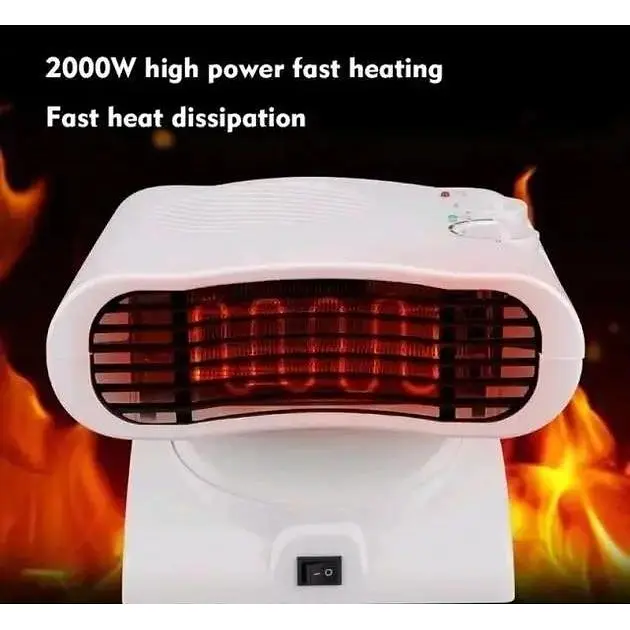 Тепловентилятор RAF 1186 горизонтальний білий (MER-15286_470) - фото 6