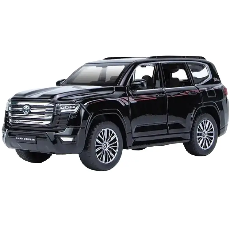 Колекційна металева модель позашляховика АвтоЕксперт Toyota Land Cruiser 300 з інерцією, світлом та звуком 1:32