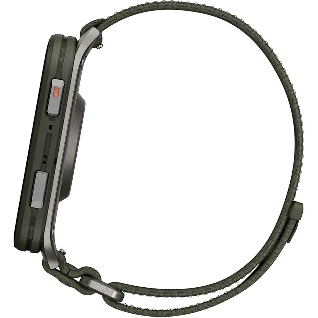 Смарт-годинник Garmin Venu X1 Moss with Titanium Caseback and Moss ComfortFit Nylon Band (010-02980-01) [138713] - фото 4
