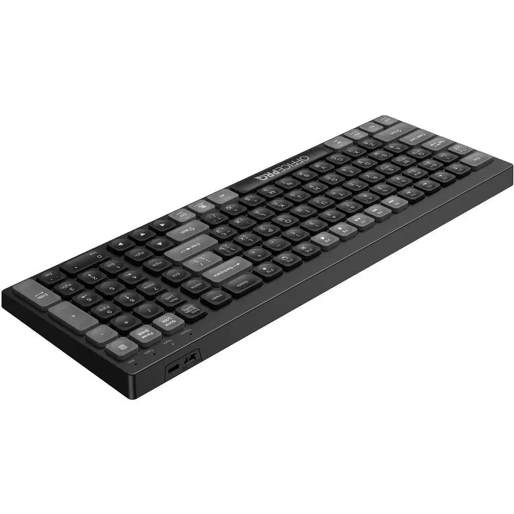 Bluetooth Клавіатура OfficePro SK985B Wireless/Bluetooth Black UA - фото 3