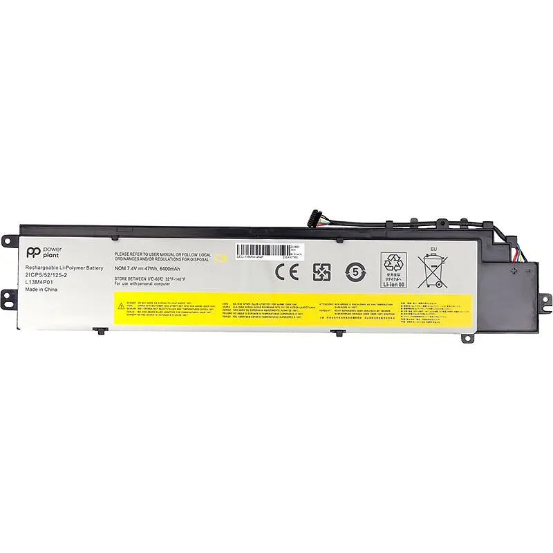 Акумулятор PowerPlant для ноутбуків LENOVO Erazer Y40-70 (L13M4P01) 7.4V 6400mAh (NB481033)