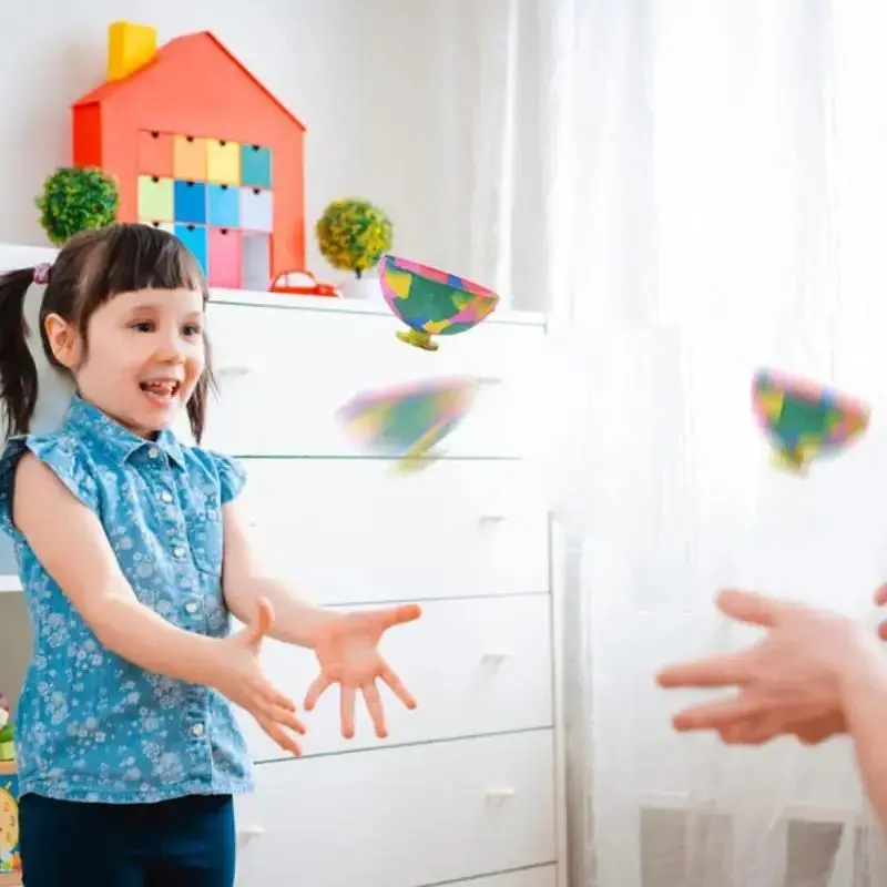 Іграшка-антистрес UFT Drop & Pops Ball Hip Hop Bouncing Ball попригун поппер літаючий - фото 4