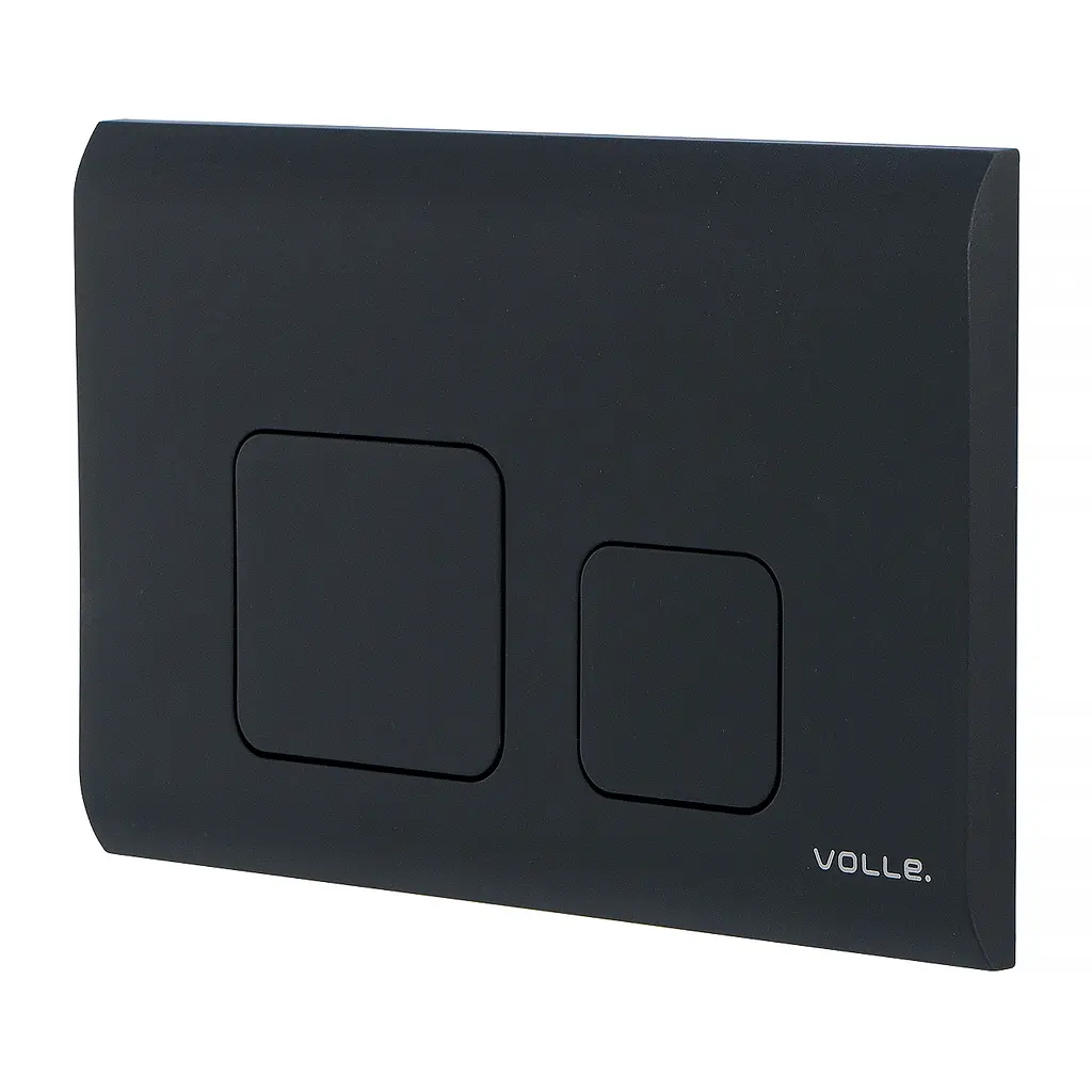 Клавіша змиву Volle Cuadro Evo чорний soft-touch 222113, Чорний матовий - фото 3