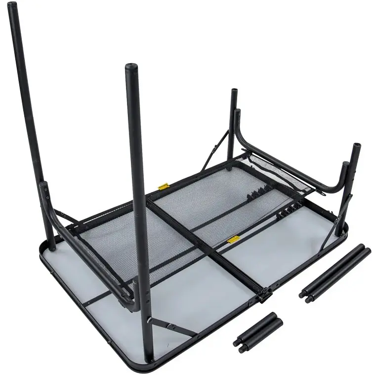 Стіл Bo-Camp Northgate 90x60 см Black/Grey (1404184) (DAS303262) - фото 4