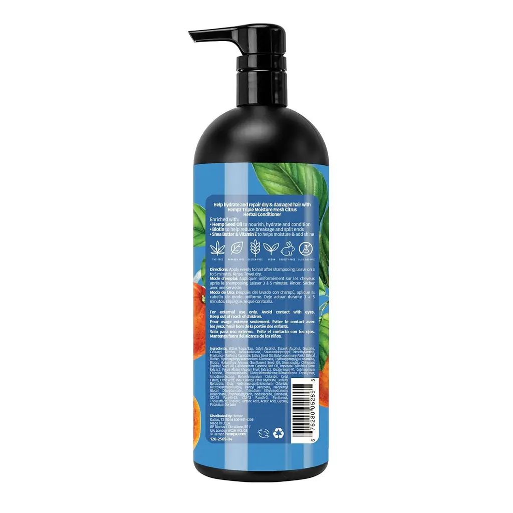Кондиціонер "потрійне зволоження" для сухого волосся Hempz 1000 ml (2565-04) - фото 2