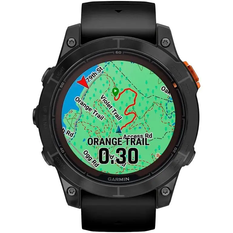 Смарт-годинник Garmin Fenix 7 Pro Solar Edition Slate Gray with Black Band (010-02777-00) [90551] - фото 2
