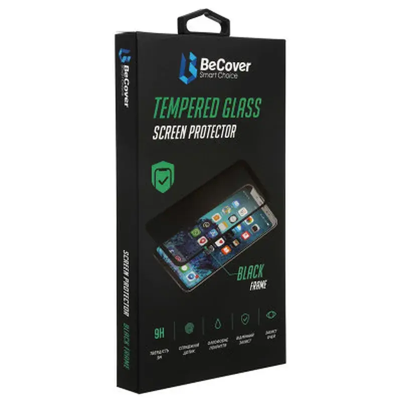 Скло захисне BeCover ZTE Blade V30 Black (706914) - фото 4