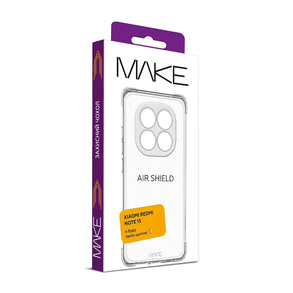 Чохол MAKE Xiaomi Redmi Note 15 AirShield - фото 2