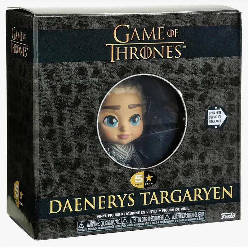 Фігурка Funko 5 Star Гра престолів Дейнеріс та дракон Game of Thrones Daenerys Targaryen 7,5 см 5 Star GT DT - фото 3