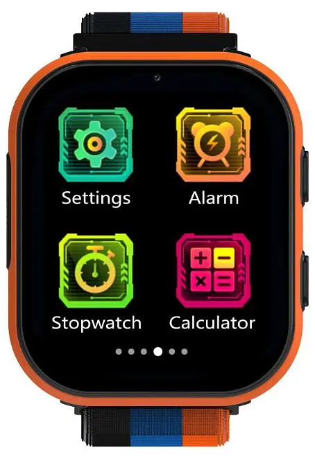 Смарт-годинник Gelius GP-PK008 (Rainbow) з GPS/4G Black - фото 2