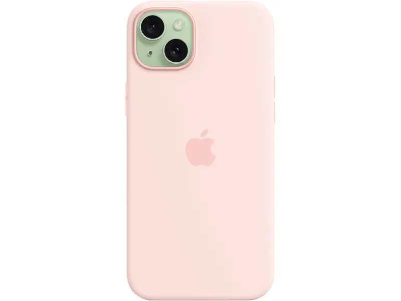 Чохол для смартфона Apple iPhone 15 Plus Silicone Case with MagSafe - Light Pink (MT143) - фото 3