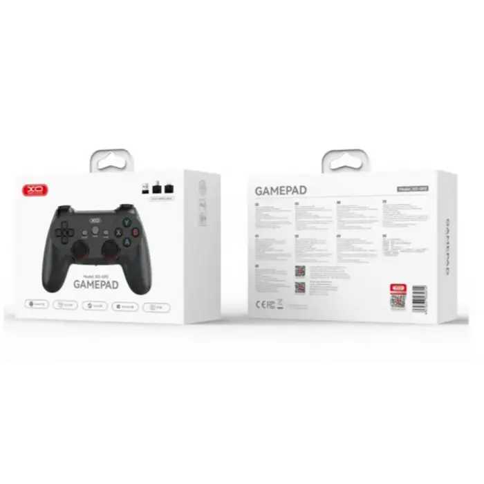 Игровой джойстик XO GP2, беспроводной 2.4G, дальность до 8 м, питание 2×AAA, для ПК и PS3 - фото 2