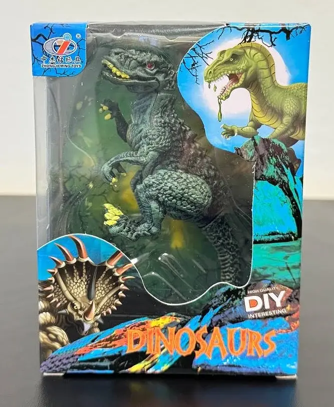 Фигурка Тираннозавр зеленый Dino Toys, твердая - фото 4