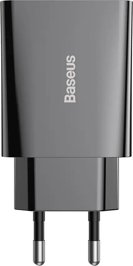 Зарядний пристрій Baseus Speed Mini Quick Charger 1C 20W EU black (CCFS-SN01) - фото 2