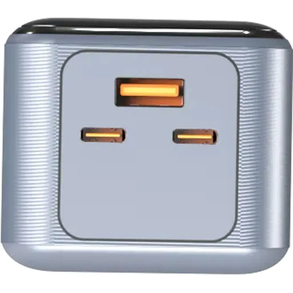 Внешний аккумулятор Wiwu Wi-P010 Large Capacity Tank Series 27000mAh 145W Grey [133062] - фото 5