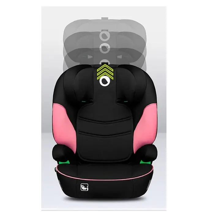 Автокресло Lionelo Lars I-Size Pink Baby, 15-36 кг, черное с розовым (LO-LARS I-SIZE PINK BABY) - фото 7
