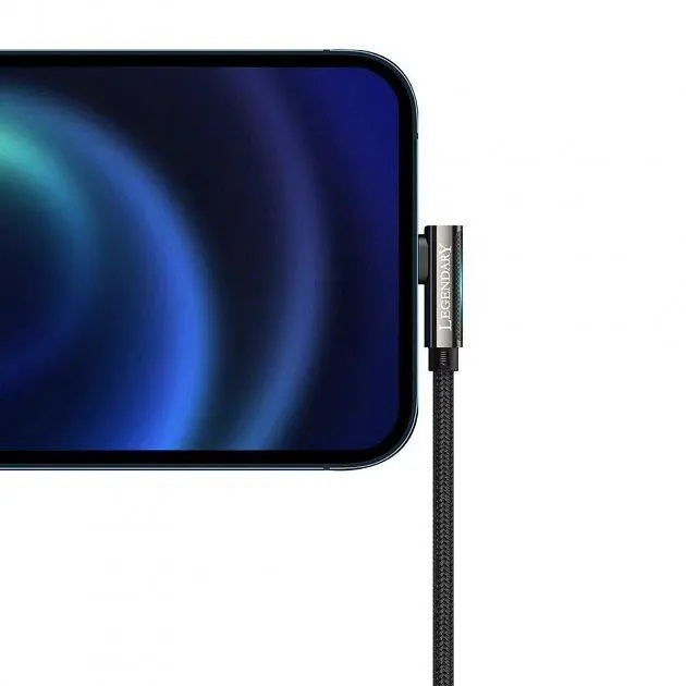 Кабель Baseus Legend Series Elbow Fast Charging Data Cable Type-C to iP PD 20W 1m CATLCS-01 Black - фото 4