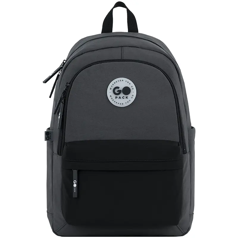 Рюкзак GoPack Education Teens 141L чорний, сірий Темно-сірий (GO26-141L-4) - фото 3