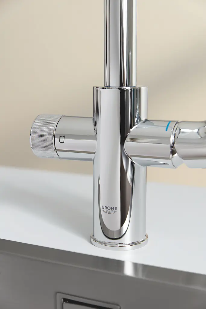 Смеситель для кухни с подключением питьевой воды Grohe Blue Pure Minta 30590000 Хром - фото 3