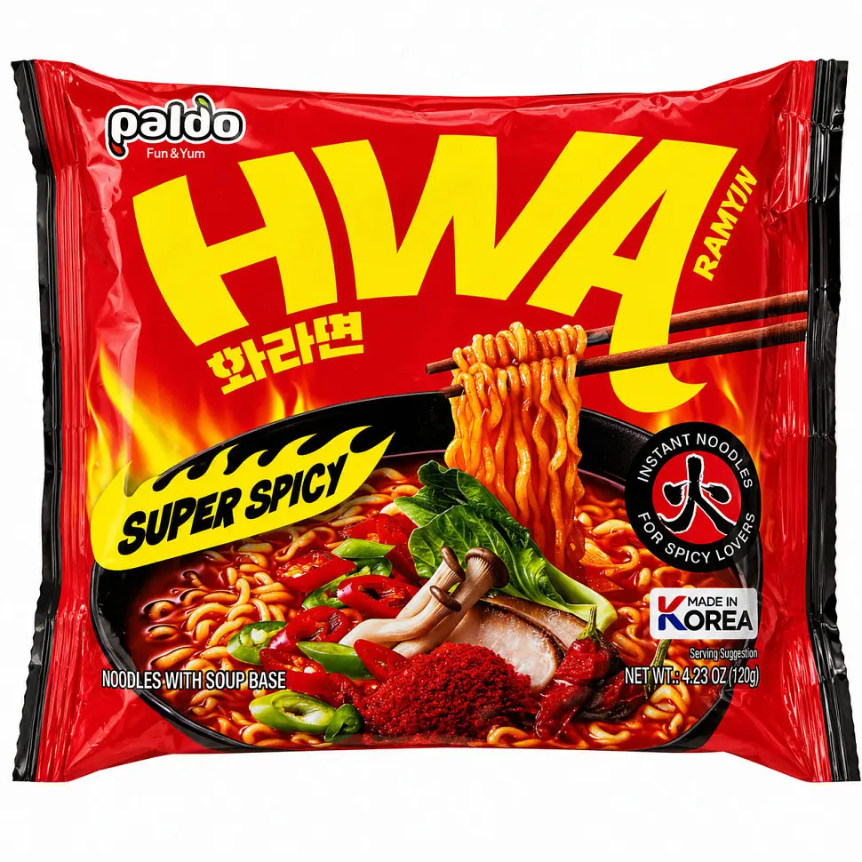 Суп рамьон HWA Super Spicy Paldo 120г
