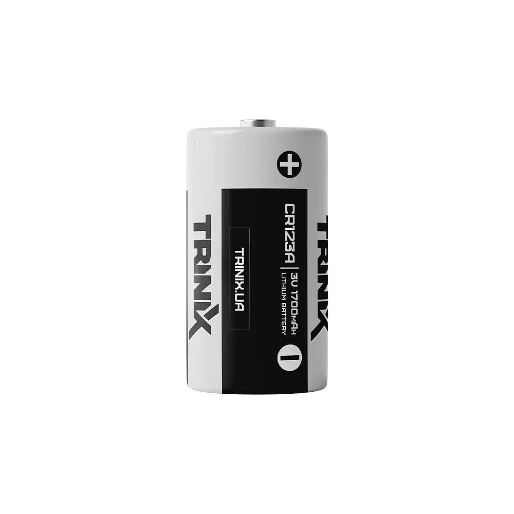 Комплект Trinix: батарея CR123A 3V LiMnO2 1700mAh (4 шт.) для датчиків Ajax, Tiras Orion Nova X, TriniX (28-00033-4) - фото 3