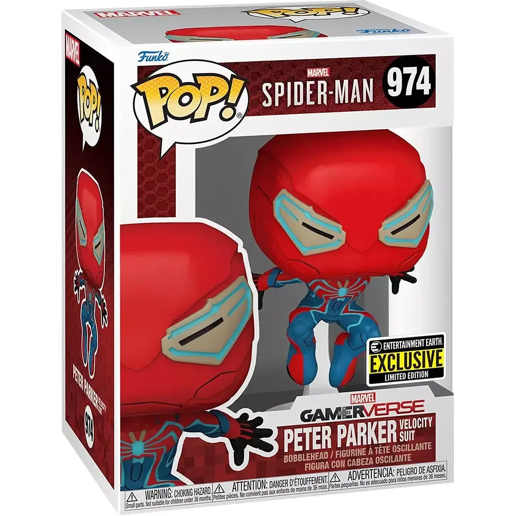 Коллекционная фигурка Funko Pop Марвел Питер Паркер Человек-паук Marvel Peter Parker Spider-Man 10 см - фото 3