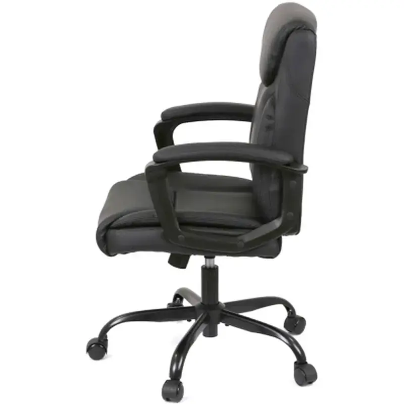 Офісне крісло Аклас Лівар TILT 10002M Чорний (PU Black) (00158598) - фото 5
