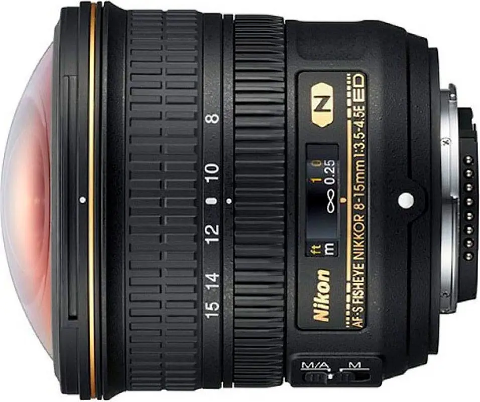 Об'єктив Nikon AF-S FISHEYE-NIKKOR 8-15mm f/3.5-4.5E E (JAA831DA) [87468] - фото 3