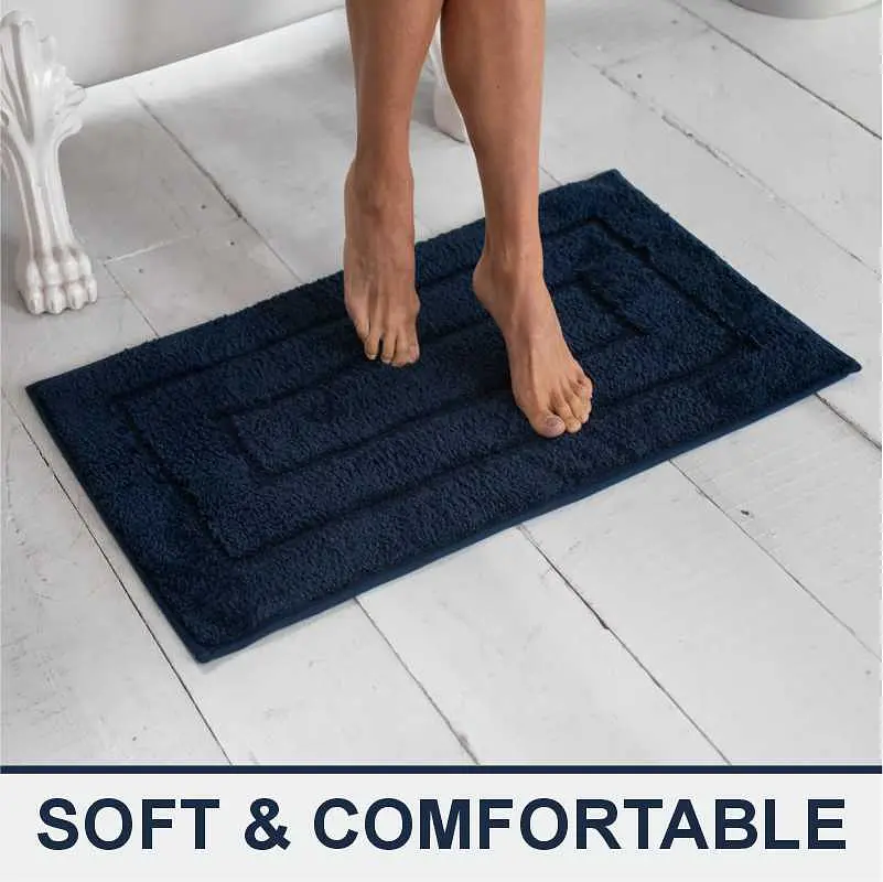 Килимок для ванної кімнати Lovely Svi 50 x 80 см Blue (2565101) - фото 3
