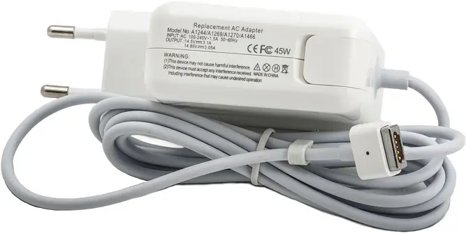 Блок живлення до ноутбука PowerPlant APPLE 220V, 14.5V 45W 3.1A (Magnet tip) (AP45PMAG) - фото 2