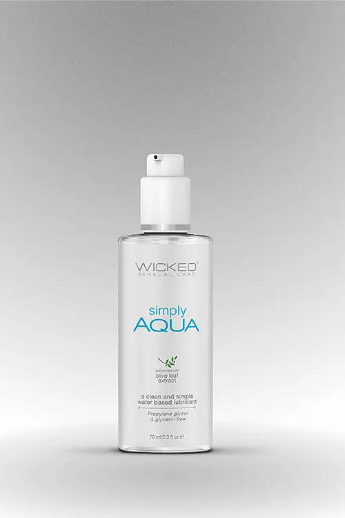 Лубрикант на водній основі Wicked Simply Aqua 70 ml - фото 2
