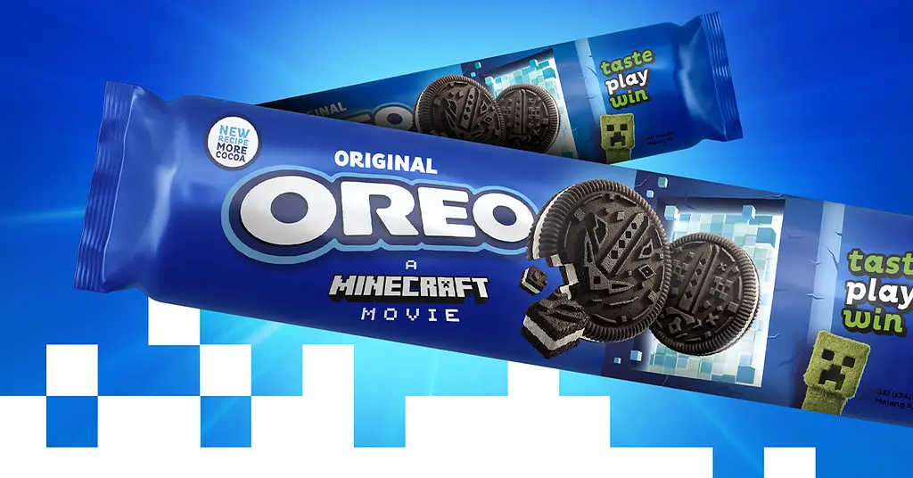 Печиво Oreo Minecraft Original 154 г - фото 2