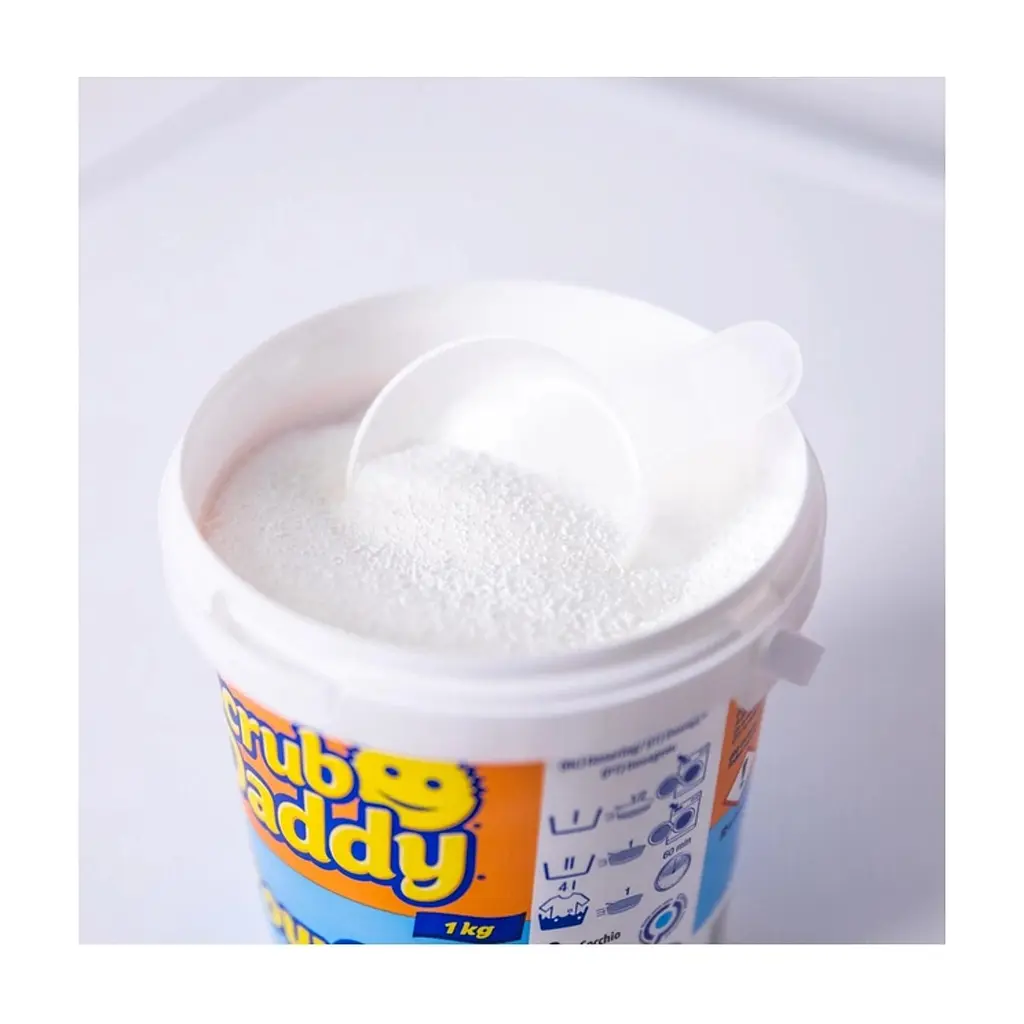 Засіб для видалення плям Scrub Daddy Power Oxi White Для білих тканин 1 кг (5060481024846) - фото 2