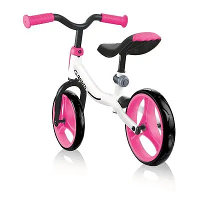 Біговел Globber Go Bike, білий з рожевим (610-162) - фото 4