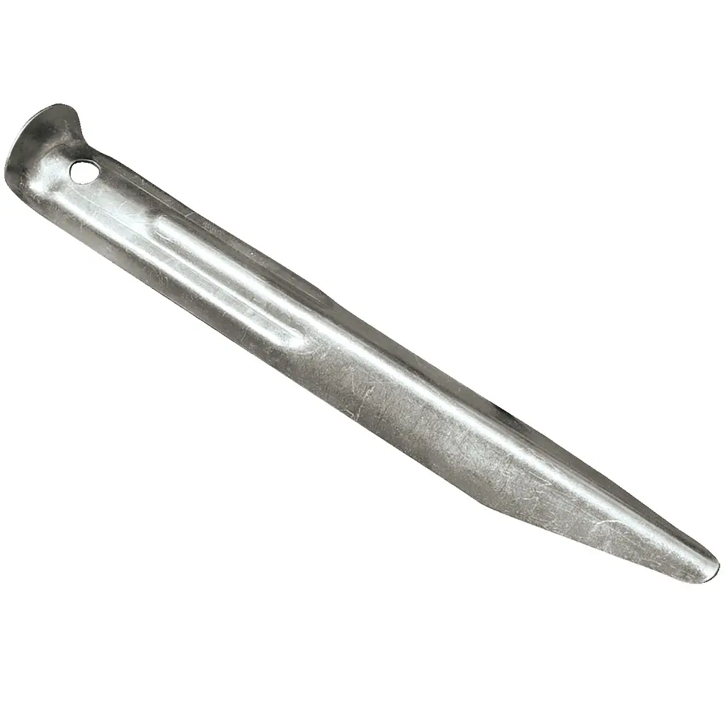 Кілки High Peak Steel V-Peg 18 см 6 шт. Silver (42205) - фото 2