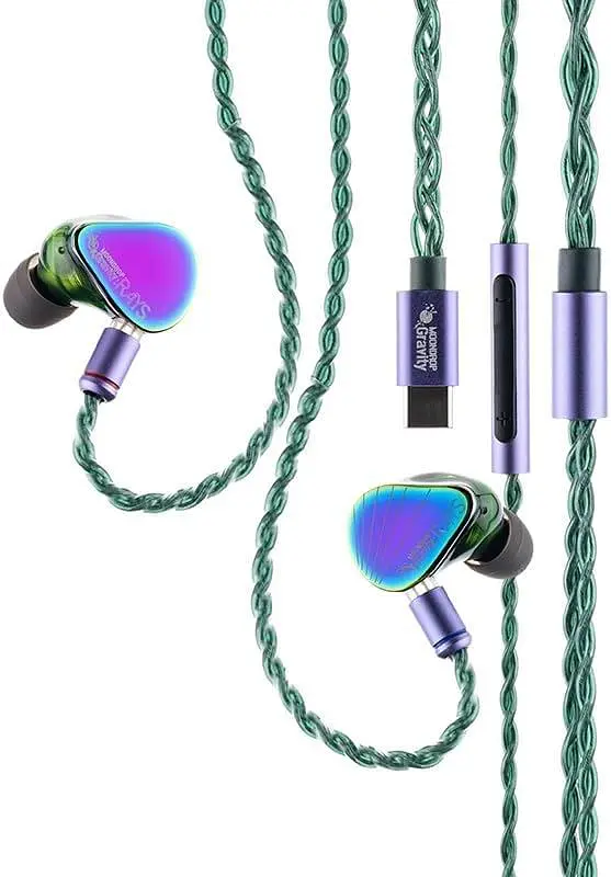 Наушники MOONDROP RAYS Gravity – 2-х драйверные IEM наушники для геймеров - фото 10