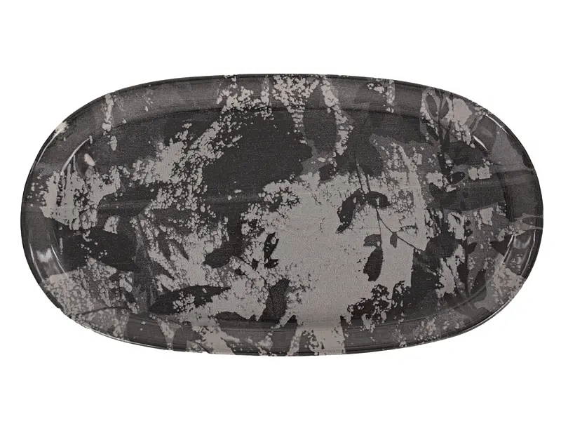 Набір блюд Alba ceramics Graphite 3 шт. чорний (769-020) - фото 2