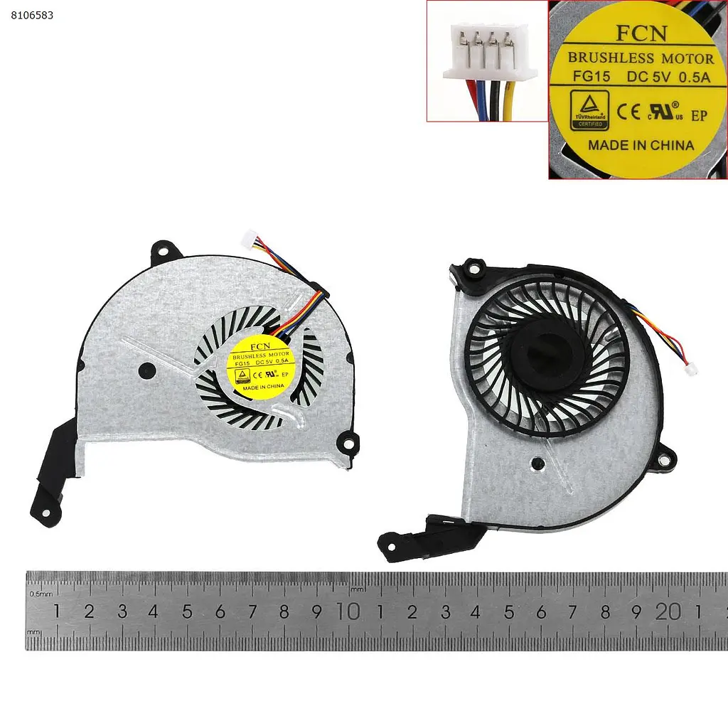Вентилятор кулер для HP Pavilion 15-N 15-F 17-N 14-N, TPN-Q130 Q129 Q131 Q132, (Аналог) - фото 3