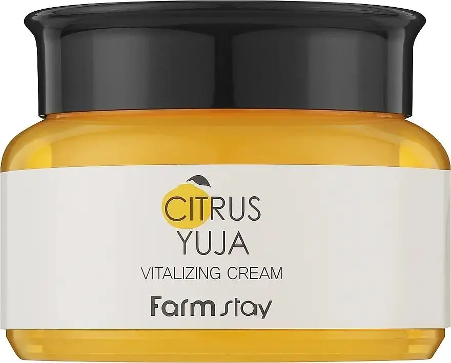 Відновлювальний крем для обличчя з екстрактом юзу FarmStay Citrus Yuja Vitalizing Cream 100 мл - фото 2