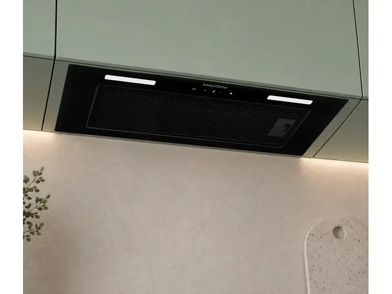 Витяжка вбудована Interline SKYLINE Sense BL A/60/GL/ST - фото 8