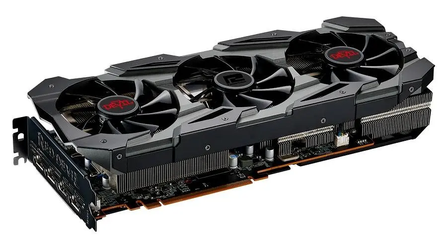 Відеокарта PowerColor AMD Radeon RX 5700 XT 8Gb Red Devil (AXRX 5700XT 8GBD6-3DHE/OC) (GDDR6, 256 bit, PCI-E v4.0 x16) Б/в - фото 3