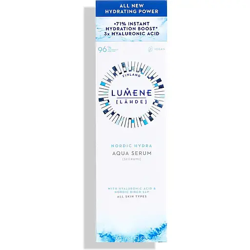Зволожуюча аква-сироватка Lumene Lahde Nordic Hydra, 30 мл - фото 5