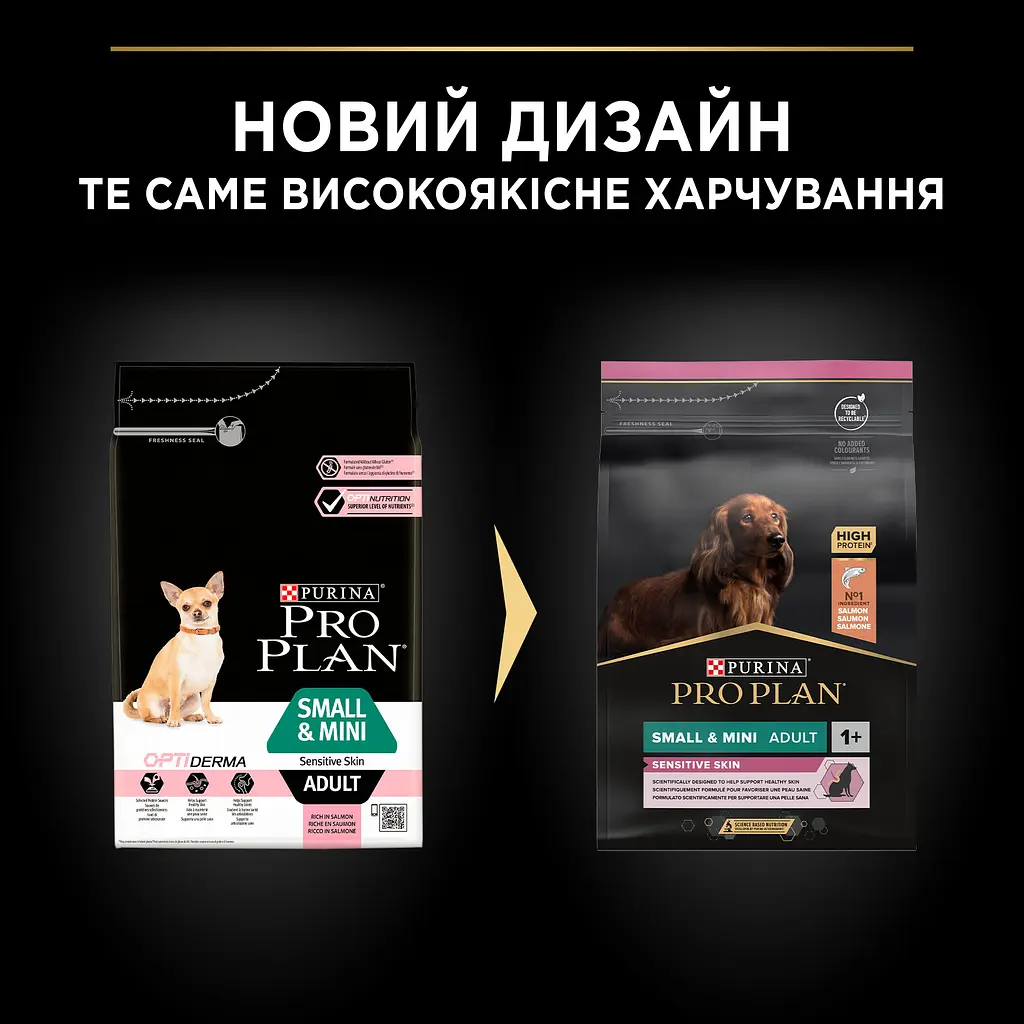 Сухий корм Purina Pro Plan Small & Mini Adult 1+ Sensitive Skin для дорослих собак дрібних порід з чутливою шкірою з лососем 3 кг (12272215) - фото 12