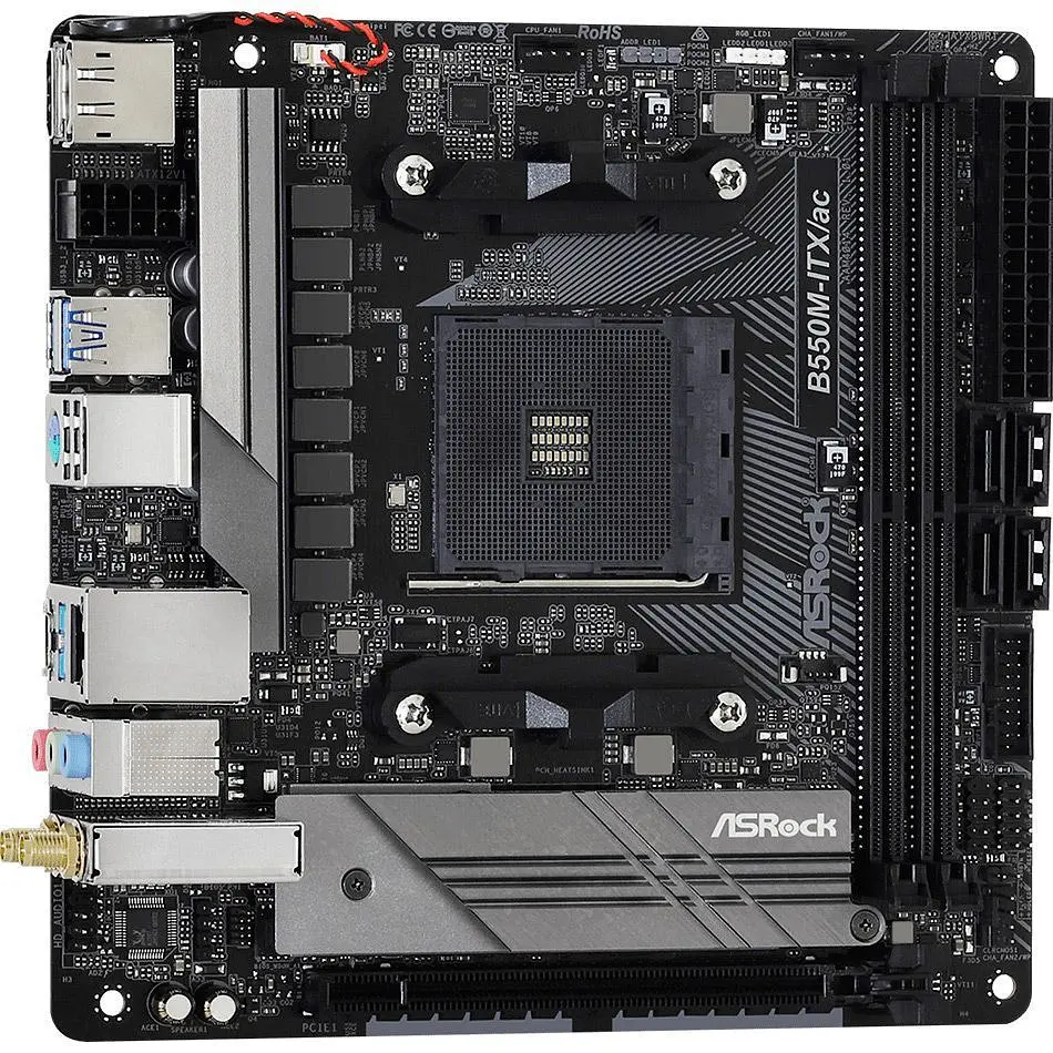 Материнська плата ASRock B550M-ITX/AC [140177] - фото 3
