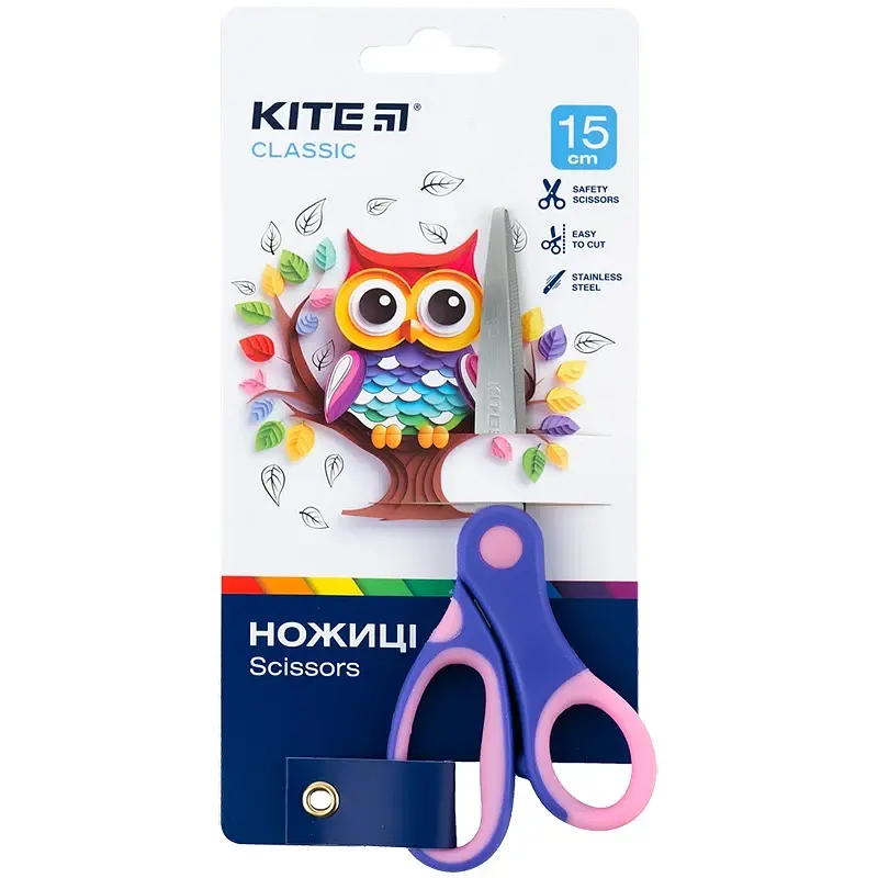 Ножиці дит. Kite K-126-1 Classic 15см - фото 3