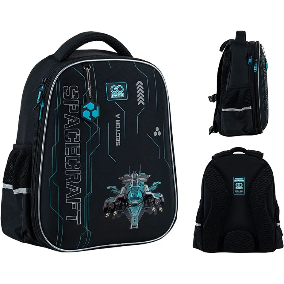 Рюкзак GoPack Education напівкаркасний 165M Spacecraft (GO25-165M-5) - фото 2